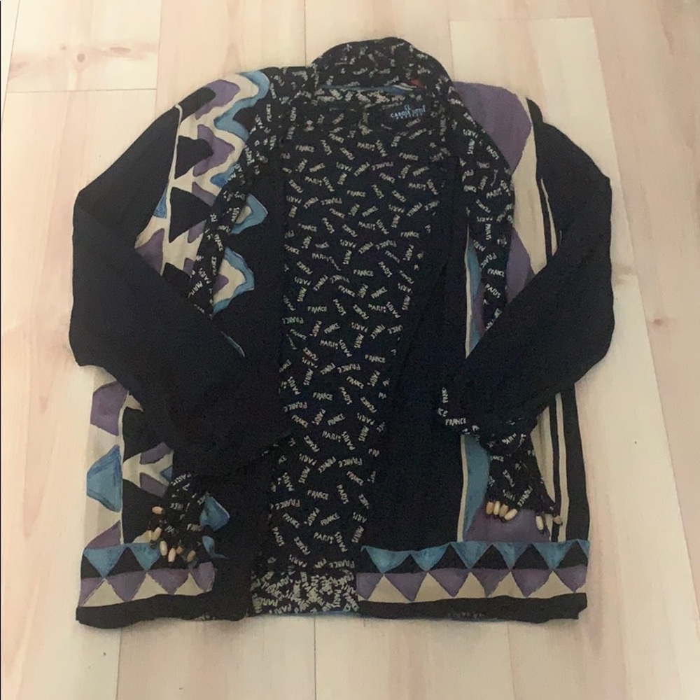 Two part Paris top
